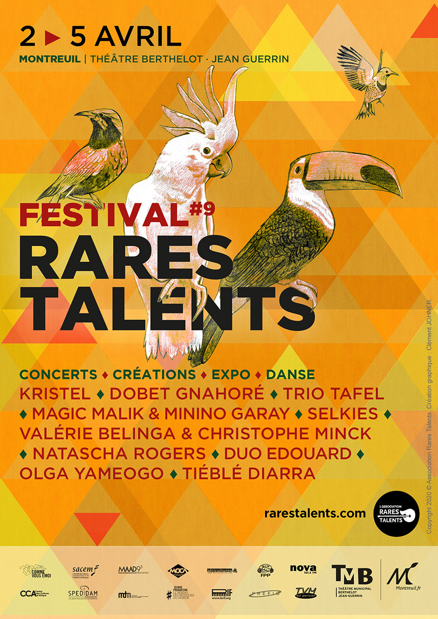 Affiche Festival Rares Talents 2017